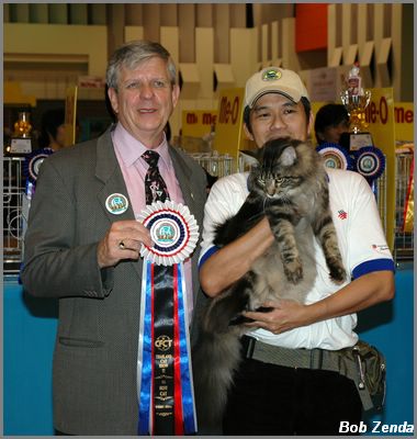 Jimmy & his MaineCoon from Malaysia